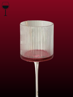 French Vertical White Wine Glasses